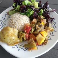 Meal of the day at Mandira in Pereira