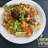 Feijão fradinho com coentro maravilhoso, nhoque espetacular!!!  at Vaca Verde in Sao Paulo