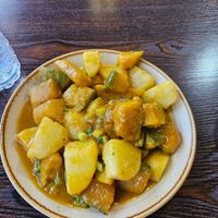 Potato and pumpkin at The Olive Bistro in Shangri-la