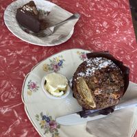 Banana muffin was delicious   at Portershed in Christchurch