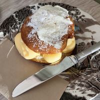 Custard Donut   at Portershed in Christchurch