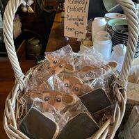 Loved the cow cookie!!  at Portershed in Christchurch