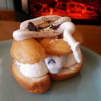 donut at Portershed in Christchurch