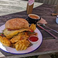 Quarter pounder at Portershed in Christchurch