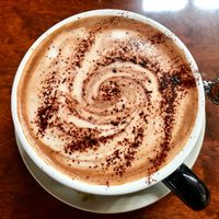 Coconut Mochaccino  at Portershed in Christchurch