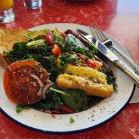 Bobs big breakfast at Portershed in Christchurch