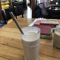 Vegan thick shake at Portershed in Christchurch