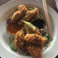 Curried dumplings!   at Portershed in Christchurch