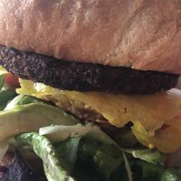 Breakfast burger.... amazing ❤️ at Portershed in Christchurch