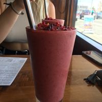Mixed berry smoothie! at Portershed in Christchurch
