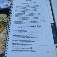 Karte at Landtmann's Jausen Station in Vienna