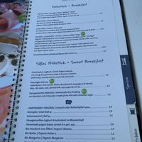 Karte at Landtmann's Jausen Station in Vienna