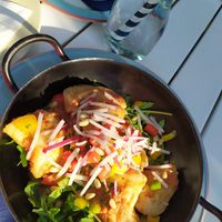 Austrian potato pasta 🥔🍝 at Landtmann's Jausen Station in Vienna