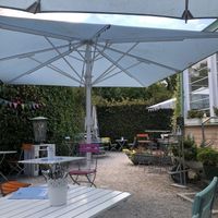 Terras  at Landtmann's Jausen Station in Vienna