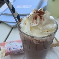 Eisschokolade at Landtmann's Jausen Station in Vienna