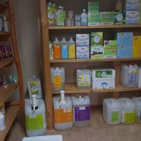 soap and cleaning products (zero/low waste) at Naturkostladen Erdbär in Cottbus
