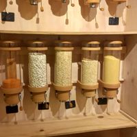 some dried foots to buy in bulk at Naturkostladen Erdbär in Cottbus
