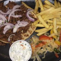 Vegan gyros at Select in Kos