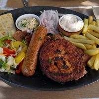 All vegan plate at Select in Kos