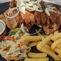 Vegan souvalaki at Select in Kos