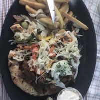 Vegan gyros   at Select in Kos