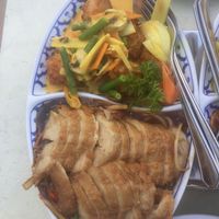 Chinese falafel and vegan duck at Lotus in Loerrach