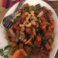 Vegan Gongbao at Lotus in Loerrach