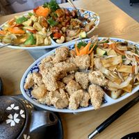 Sesam-Tofu at Lotus in Loerrach