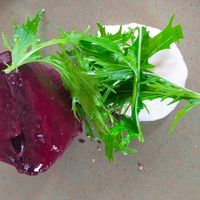 Betterave rhubarbe at Humus x Hortense in Brussels