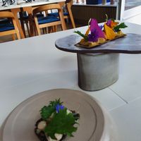 Fancy flowers at Humus x Hortense in Brussels