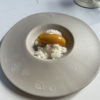 Sweet potato icecream with Belgian citrus  at Humus x Hortense in Brussels