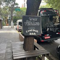 Sign  at Vita Natural in Sao Paulo