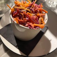 Vegan slaw (side) at Pizza Express in Windsor