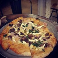 The Whig Pizza. Lacto-Veg friendly slices of deliciousness! at Cherokee Brewing + Pizza Company in Dalton