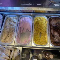 Vegan ice creams  at Mad Bar in Hanstholm