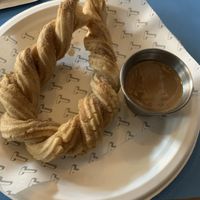 Vegan churros  at Token in Dublin