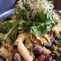 Brown rice pasta (vegan)  at The Social Society in Exmouth