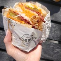 Vegan Reuben of dreams  at Cobbles Kitchen & Deli in Ogmore-by-sea