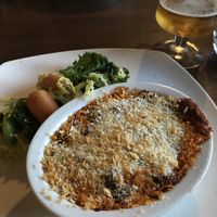 Squash and sweet potato crumble at The Lifeboat Inn in Hunstanton