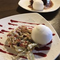 Vegan desserts - yum! at The Lifeboat Inn in Hunstanton