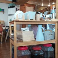 Self serve area at Maju Story 마주이야기 in Seoul