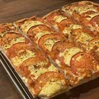 Pizza style. So good  at Maju Story 마주이야기 in Seoul