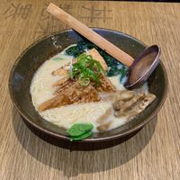 Vegan miso ramen  at Momotoko in Helsinki