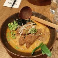 Tantanmen vegan version at Momotoko in Helsinki