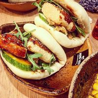 vegan bao so delicious at Momotoko in Helsinki