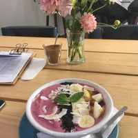 Cold Smoothie bowl  at Coffee Room in Prague