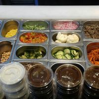 Choose what you want on yor plate at Low C in Ypres