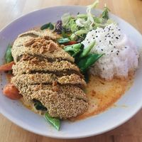Vegan duck  at +84 Asian Restaurant in Berlin