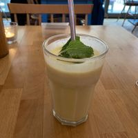  Mango coconut shake (very delicious)  at +84 Asian Restaurant in Berlin