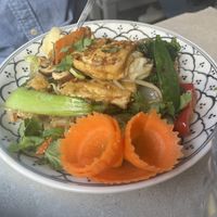 Vegan noodle dish   at +84 Asian Restaurant in Berlin